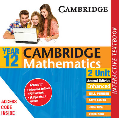 Book cover for Cambridge 2 Unit Mathematics Year 12 Interactve Textbook