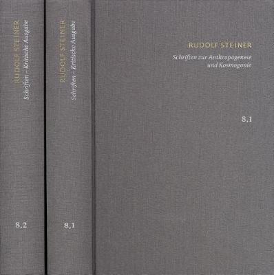 Cover of Rudolf Steiner, Schriften Zur Anthropogenese Und Kosmogonie