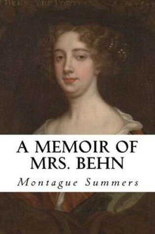 Cover of A Memoir of Mrs. Behn