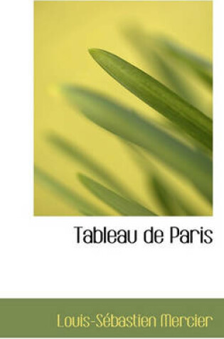 Cover of Tableau de Paris