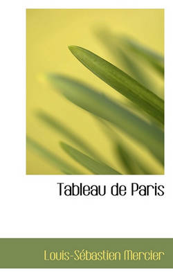 Book cover for Tableau de Paris