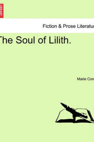 Cover of The Soul of Lilith. Vol. III.