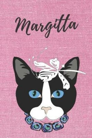 Cover of personalisiertes Notizbuch Katze / Malbuch / Tagebuch / Journal / DIN A5 / Geschenk Margitta