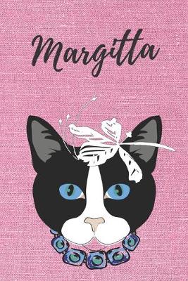 Book cover for personalisiertes Notizbuch Katze / Malbuch / Tagebuch / Journal / DIN A5 / Geschenk Margitta