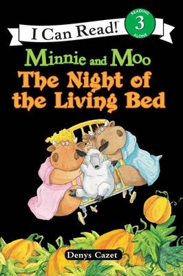 Book cover for Minnie and Moo The Night of the Living Bed