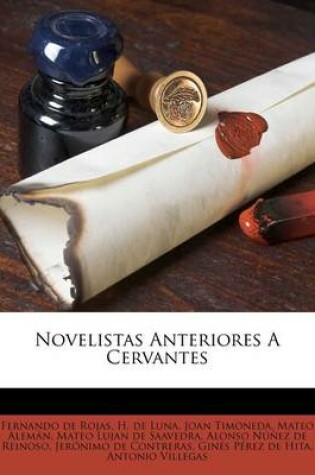 Cover of Novelistas Anteriores a Cervantes