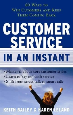 Book cover for Customer Service in an Instant