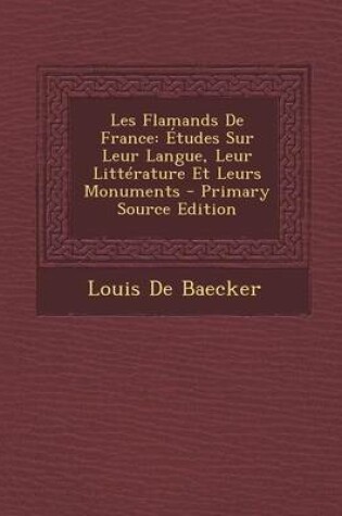Cover of Les Flamands de France