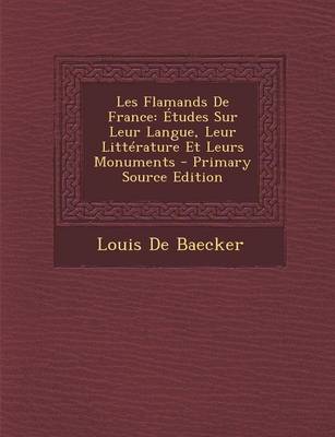 Book cover for Les Flamands de France