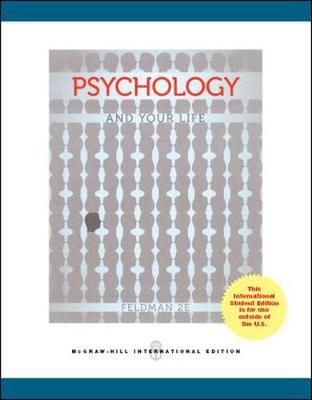 Book cover for Psychology and Your Life (Int'l Ed)