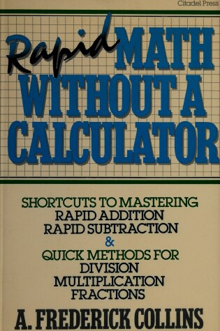 Cover of Rapid Math Without a Calculato