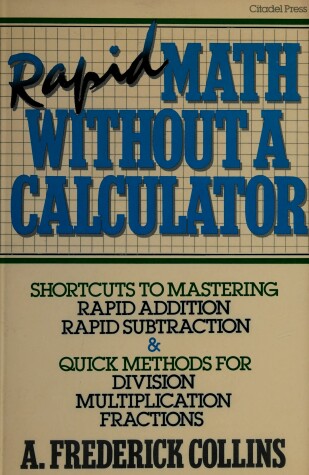 Book cover for Rapid Math Without a Calculato