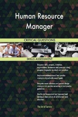 Cover of Human Resource Manager Critical Questions Skills Assessment