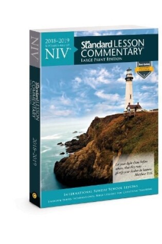 Cover of Niv(r) Standard Lesson Commentary(r) Large Print Edition 2018-2019