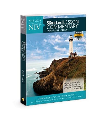 Book cover for Niv(r) Standard Lesson Commentary(r) Large Print Edition 2018-2019