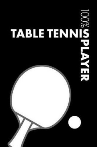 Cover of Table Tennis Player Notebook