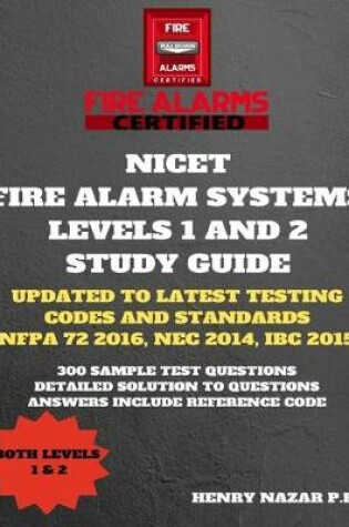 Cover of NICET Fire Alarm Systems Levels 1 & 2 Study Guide