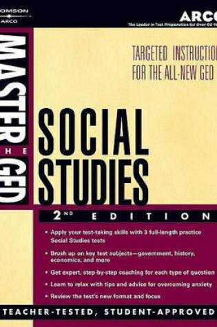 Cover of Master the Ged Social Studies