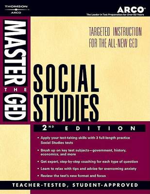 Book cover for Master the Ged Social Studies