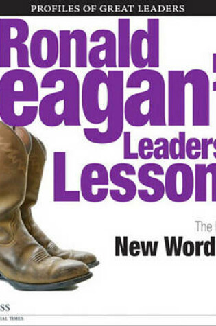 Cover of Ronald Reagan's Leadership Lessons