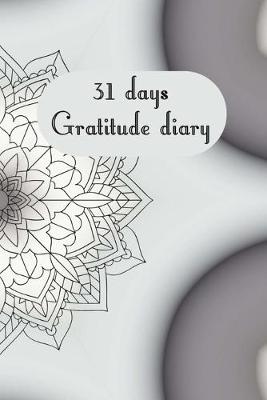 Book cover for 31 days gratitude diary