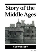 Book cover for Story of the Middle Ages Answer Key