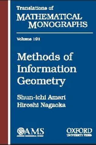 Cover of Methods of Information Geometry