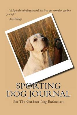 Book cover for Sporting Dog Journal