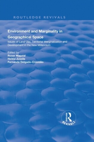 Cover of Environment and Marginality in Geographical Space