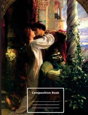 Book cover for Romeo and Juliet, Composition Notebook
