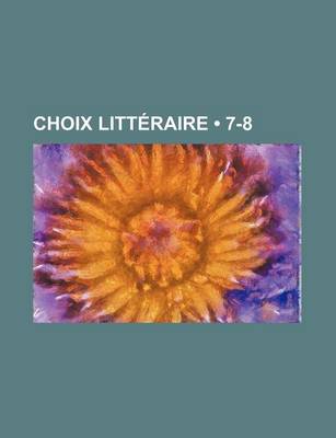 Book cover for Choix Litteraire (7-8)