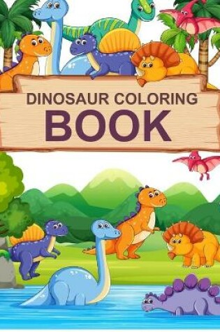 Cover of Dinosaur Coloring Book