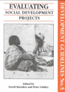 Cover of Evaluating Social Development Projects