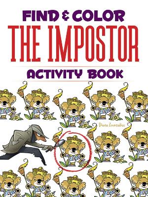 Book cover for Find & Color the Impostor Activity Book
