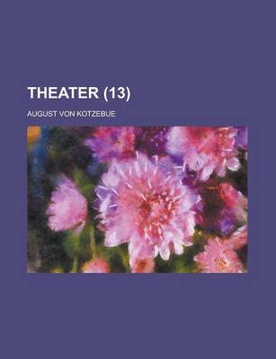 Book cover for Theater Volume 13