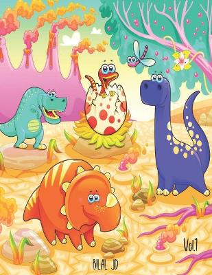 Book cover for Dot to Dot Fun Animal Coloring Dinosaurs Workbook Count to 200 Numbers for Kids Ages 6-8 8-12 Boys & Girls