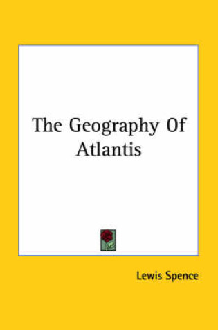 Cover of The Geography of Atlantis