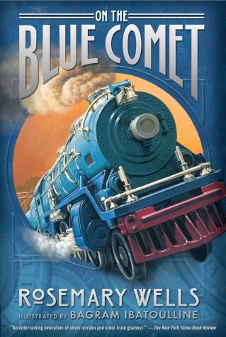 Book cover for On the Blue Comet