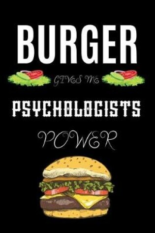 Cover of Burger Gives Me Psychologists Power