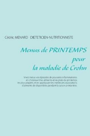 Cover of Menus de printemps pour la maladie de Crohn