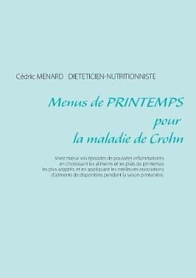 Book cover for Menus de printemps pour la maladie de Crohn