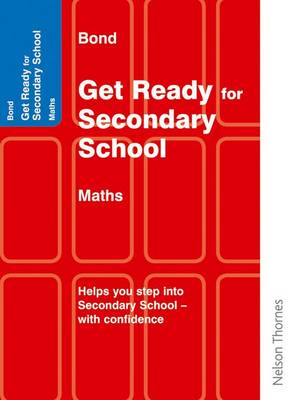 Book cover for Bond Get Ready for Secondary School Mathematics