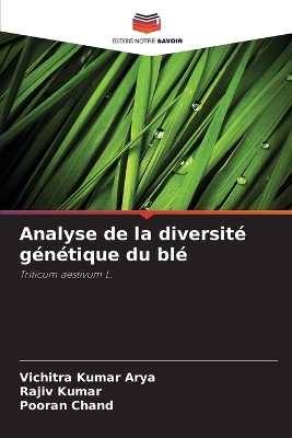 Book cover for Analyse de la diversité génétique du blé