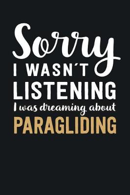 Book cover for I was Dreaming about Paragliding