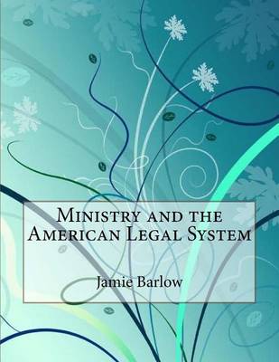 Book cover for Ministry and the American Legal System