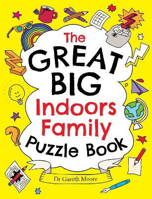 Book cover for The Great Big Indoors Family Puzzle Book