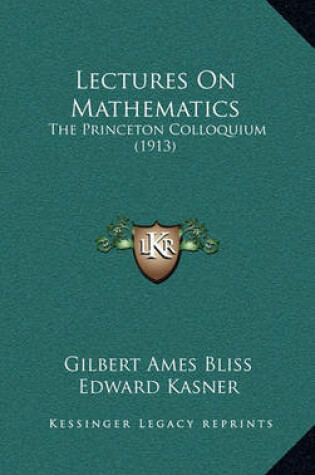 Cover of Lectures on Mathematics