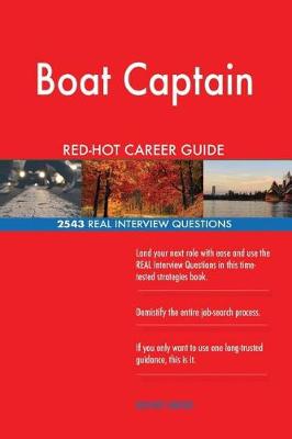 Book cover for Boat Captain Red-Hot Career Guide; 2543 Real Interview Questions