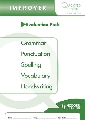 Book cover for Quickstep English Improver Stage Evaluation Pack