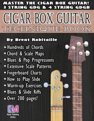 Book cover for Cigar Box Guitar - Technique Book